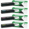 thumbnail image 1 of Genuine OEM CX331adwe Toner Lex mark CMYK (4-Color) Standard Yield Return Program Print Cartridges for CX 331, CX331, CX331 adwe (20N10M0, 20N10Y0, 20N10K0, 20N10C0), 1 of 5