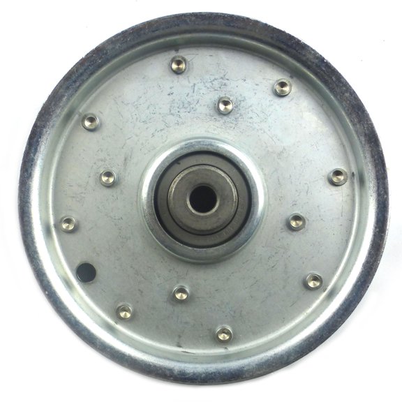 Genuine OEM Dixie Chopper 5" Flat Idler Pulley with insert for 2013 Zee 2, 2015 Stryker, 2015 Zee 2, 2016 Stryker, 2016 Stryker, 2016 SZT ProSeries S/N ZT90023000001 for Lawn Mowers / 300829