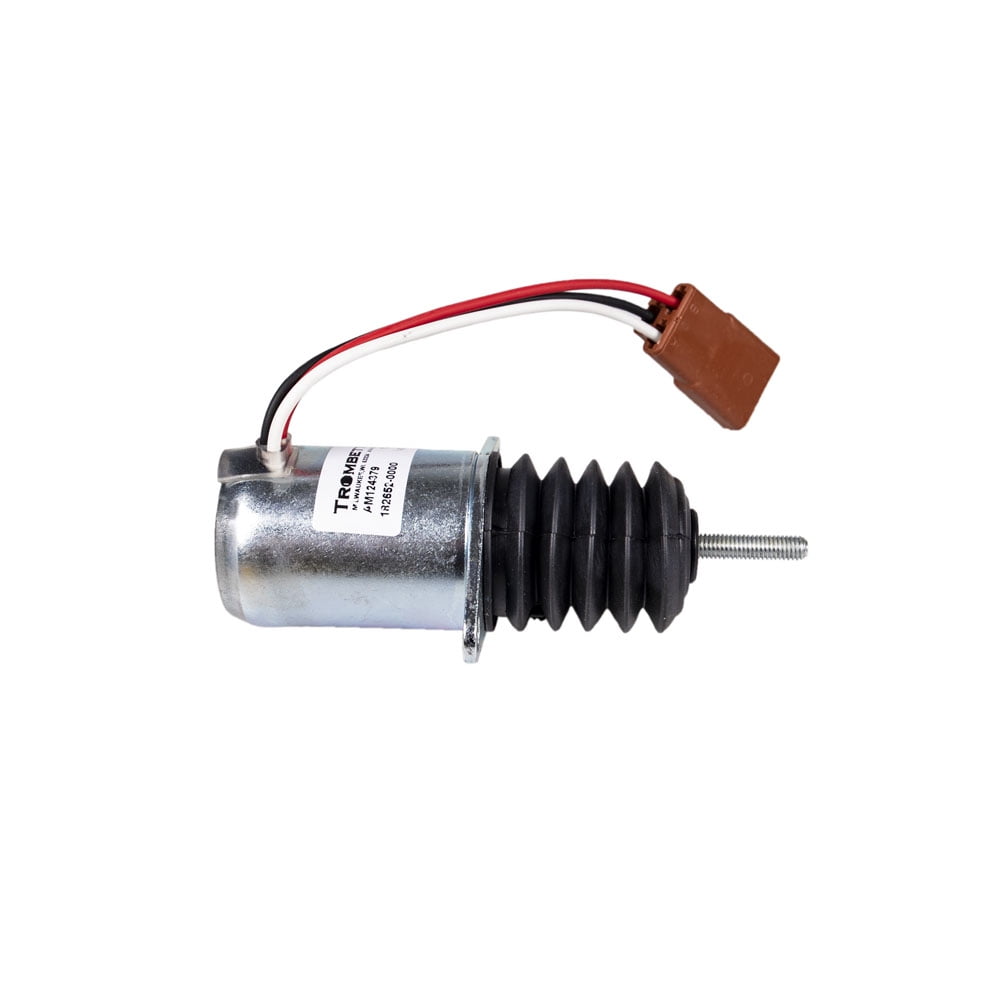 Genuine OEM Electric Fuel Shut Off Solenoid John Deere 415 425 445 455 F 915 925 935 Part # AM124379