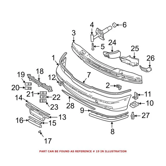 Genuine OEM Front Passenger Right Outer Grille For BMW 525i 528i 530i 540i