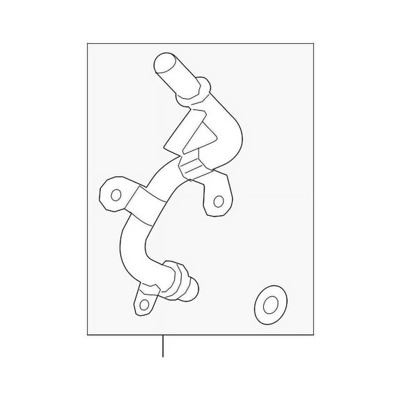 Genuine OEM GM Part # 25195782 Cooling Pipe