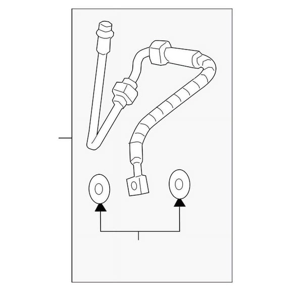 Genuine OEM GM Part # 39041652 Flex Hose