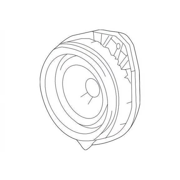 Genuine OEM GM Part # 42549098 Front Dr Speaker
