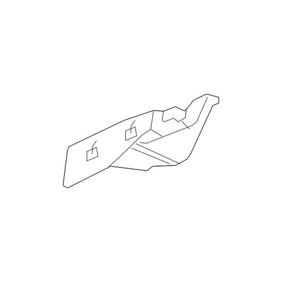 Genuine OEM GM Part # 84187473 Heat Shield