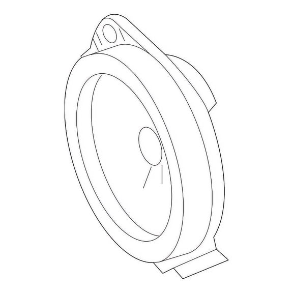Genuine OEM GM Part # 84567677 Front Dr Speaker