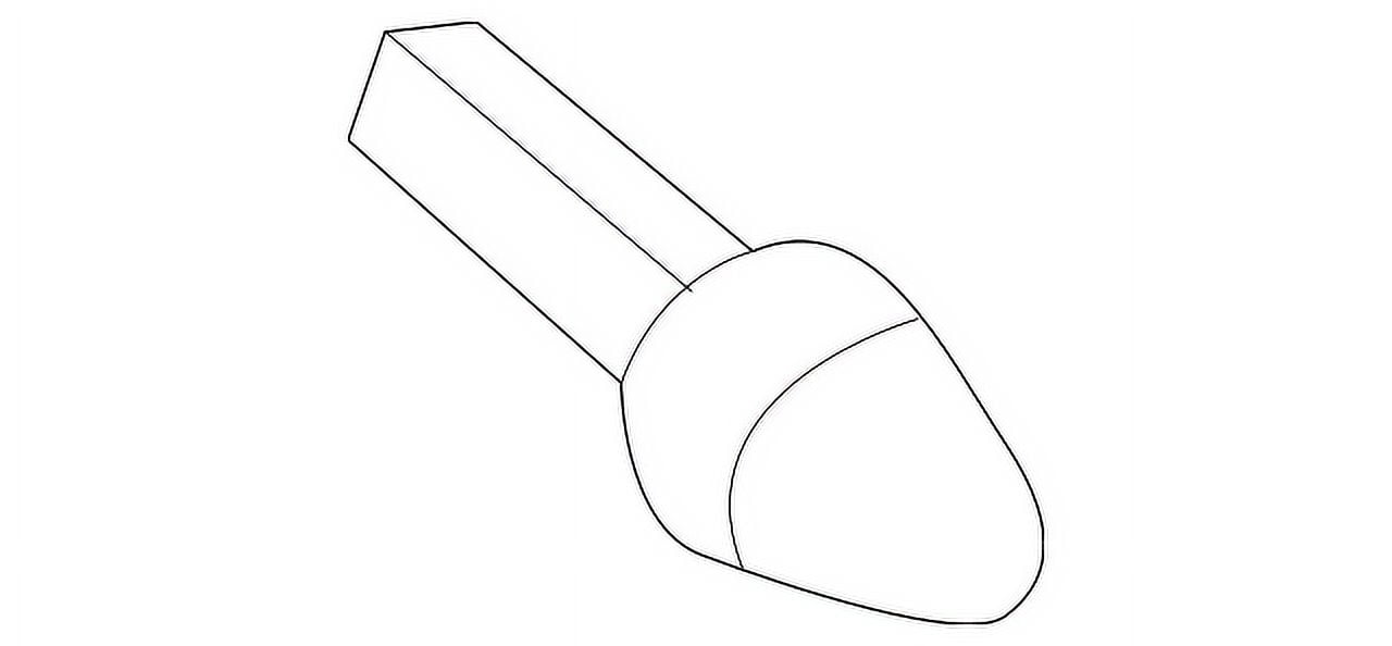 Genuine OEM GM Part # 95055254 Stop Bumper - Walmart.com