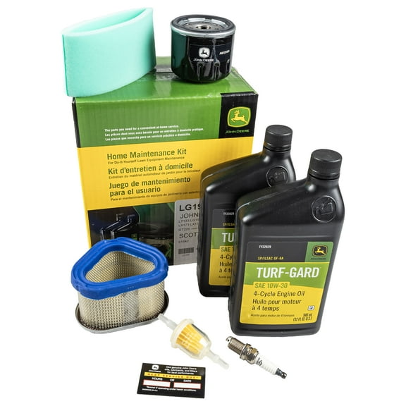 Genuine OEM Home Maintenance Kit John Deere LT 133 150 LX173 LTR 155 GT 225 SST 15 S1642 LG191
