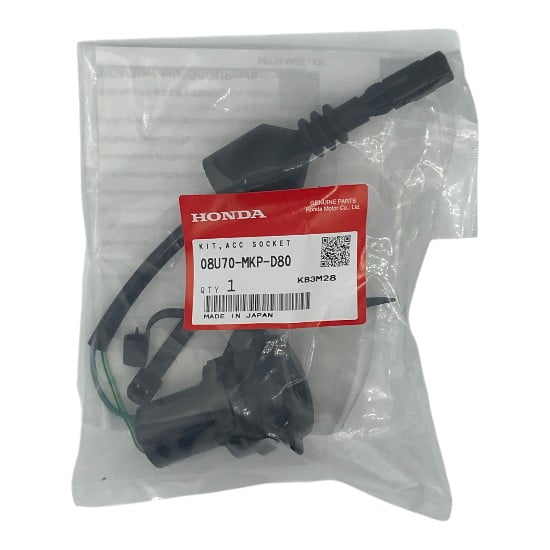Honda OEM (19-23) CB500X 12V Accessory Socket 08U70-MKP-D80