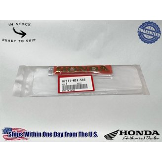 HONDA OEM Side Cover Emblem - Part #83605-MCA-000, Replacement Badge For Honda Models 2 thumbnail image