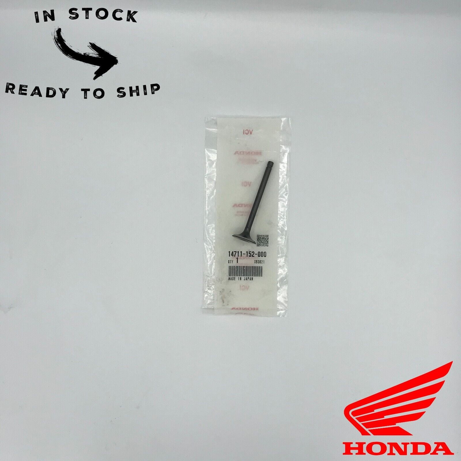 Honda OEM Intake Valve Part #14711-437-000 For 1979-2002 XR Models - Genuine Replacement Part