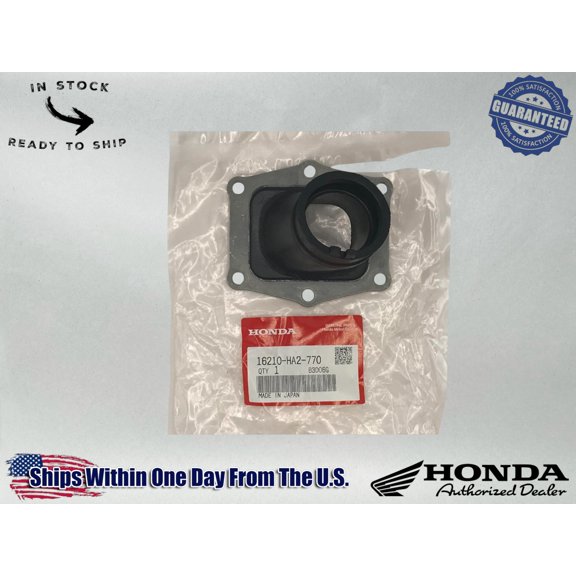 Honda OEM (85-89) ATC250R TRX250R Carb Insulator 16210-HA2-770