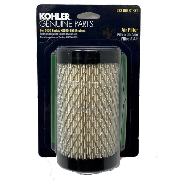 Genuine OEM - Kohler - 22 883 01-S1 - Kohler - 5400 Series Air Filter Kit