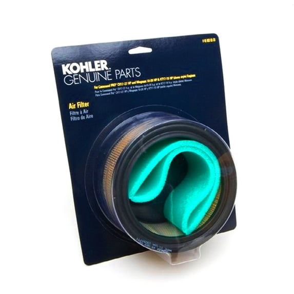 Genuine OEM Kohler Air Filter / Pre-Cleaner Kit for Small Engines / CH25S, CH26S, CV25S, CV26S, 55916, 55999, 62507, 62587, 62598, 62609, 62630, 64507/ KH-24-883-03-S1, 2488303-S1, 24 883 03-S1