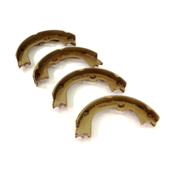 KarParts360 For Chrysler Aspen 2007 2008 2009 Parking Brake Shoe And Lining Set Driver OR Passenger Side | For Both Wheels | With 4 Shoes | For Type A Flange | 5080568AB, 5080568AC