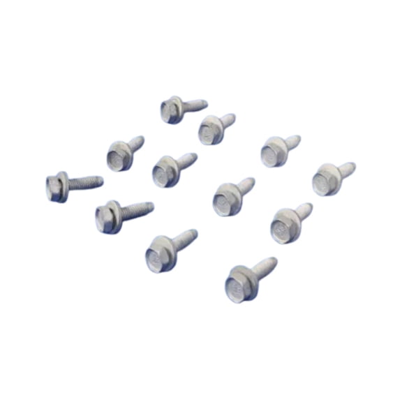 KarParts360 For Jeep Commander 2006 2007 Hex Head Bolt And Coned Washer Driver OR Passenger Side | 12 Pieces | M6 By 1 By 23 mm Size