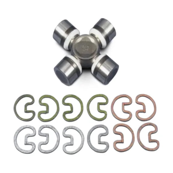KarParts360 For Jeep Wrangler 2001 02 03 04 05 2006 U-Joint Set | Front | Rear