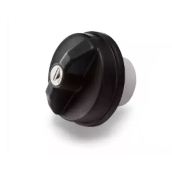 KarParts360 For Jeep Wrangler 2018-2024 Locking Fuel Cap | With Black Quick On/Off | With 2 Keys