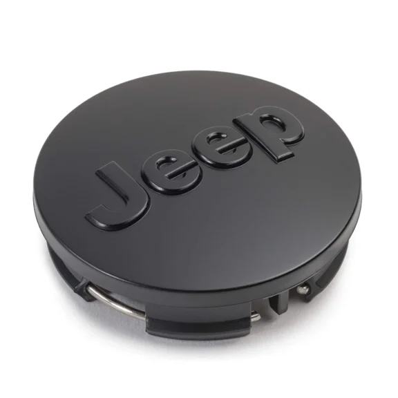 Genuine OEM Mopar Jet Black Wheel Center Cap for Jeep Cherokee Compas Gladiator