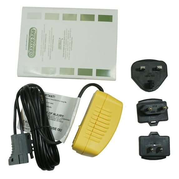 Genuine OEM Peg-Perego 24-Volt Battery Charger, MECB0121U, MECB0111, MECB0212