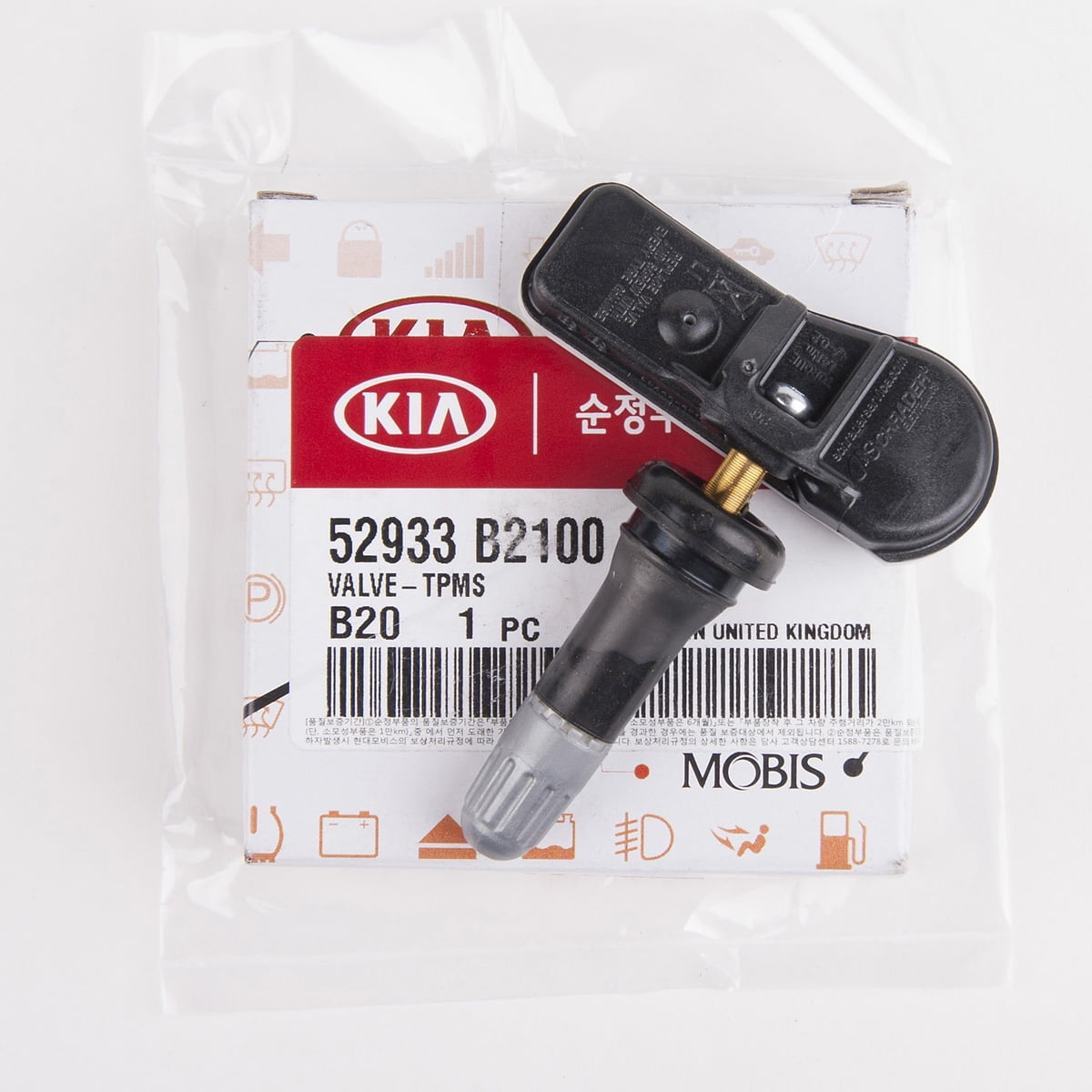 Genuine OEM TPMS (Tire Pressure Monitoring Sensor) Sensor for Soul for