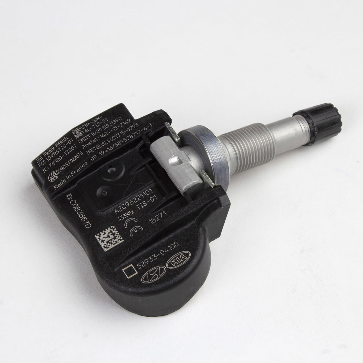 Genuine OEM TPMS Tire Pressure Sensor Valve 52933D4100 (1 PC) for