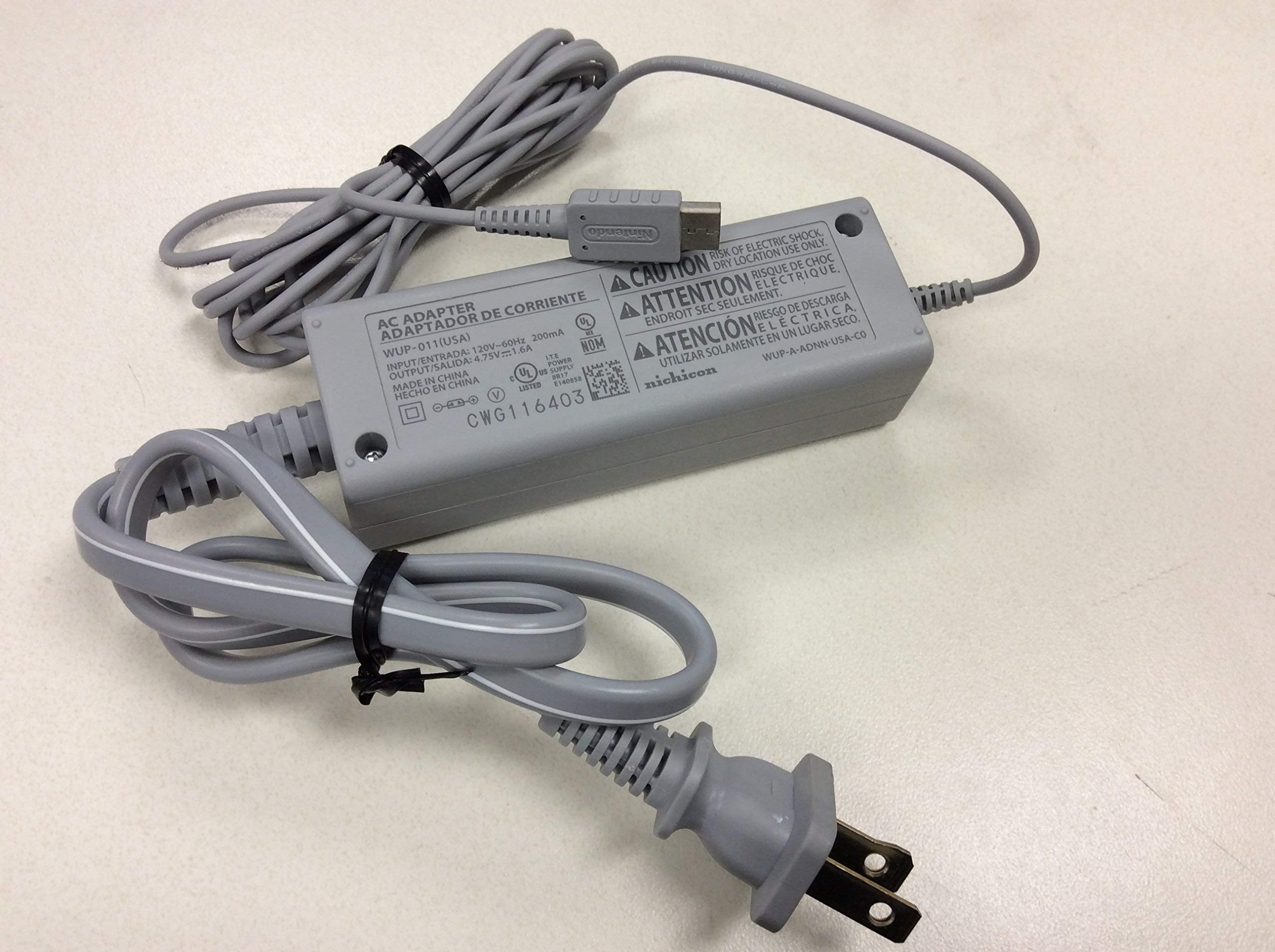 Genuine Original Nintendo Wii U GamePad AC Adapter WUP-011