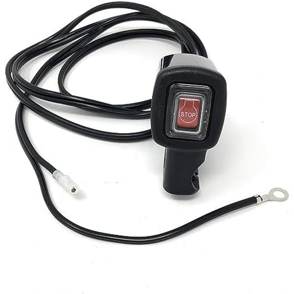 Genuine Part # 117-5975 Switch & HOUSING; Blade Brake Ignition Switch, Replacement for Toro OEM, BLACK