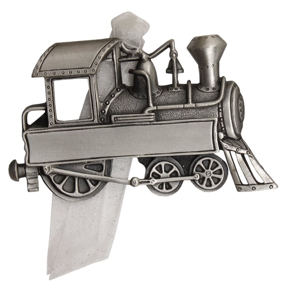Gloria Duchin Pewter Train Christmas Ornament Keepsake Collectible Gift