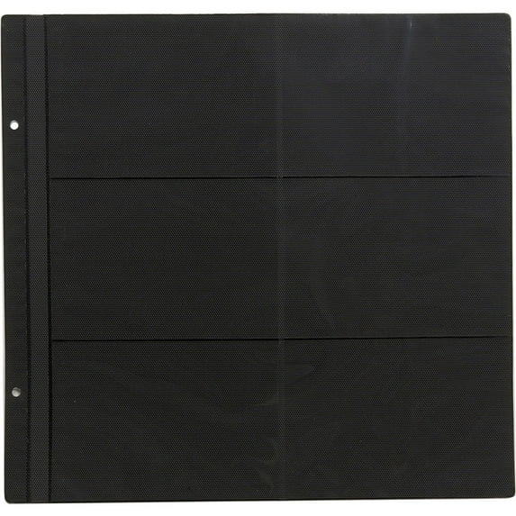 Genuine Pioneer 12-at-a-time 4x6 pocket refills w black background - 4x6