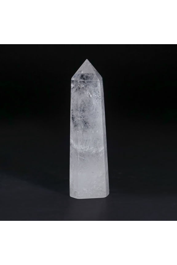 Genuine Polished Clear Quartz Point From Brazil (280 grams)