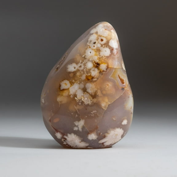 Genuine Polished Flower Agate Freeform from Madagascar (1.4 lbs)