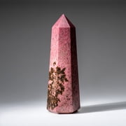 Genuine Polished Imperial Rhodonite Point from Madagascar 3 lbs