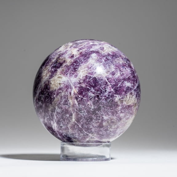 Genuine Polished Lepidolite (2.5") Sphere from Madagascar