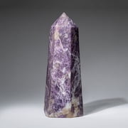 Genuine Polished Lepidolite Point from Madagascar 2.5 lbs