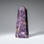 Genuine Polished Lepidolite Point from Madagascar 2 lbs