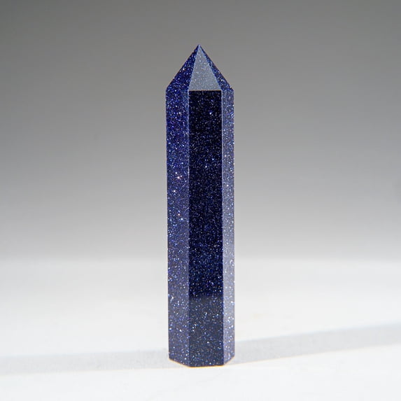 Genuine Polished (Medium) Purple Goldstone Point