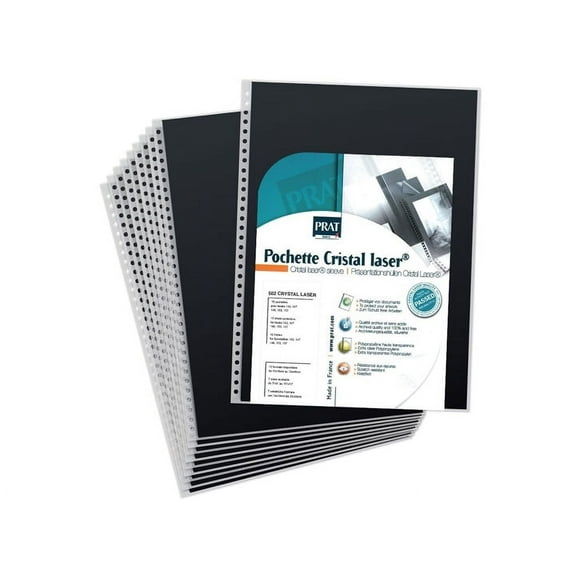 Genuine Prat Cristal-Laser refills for spiral 5x7 albums - 5x7