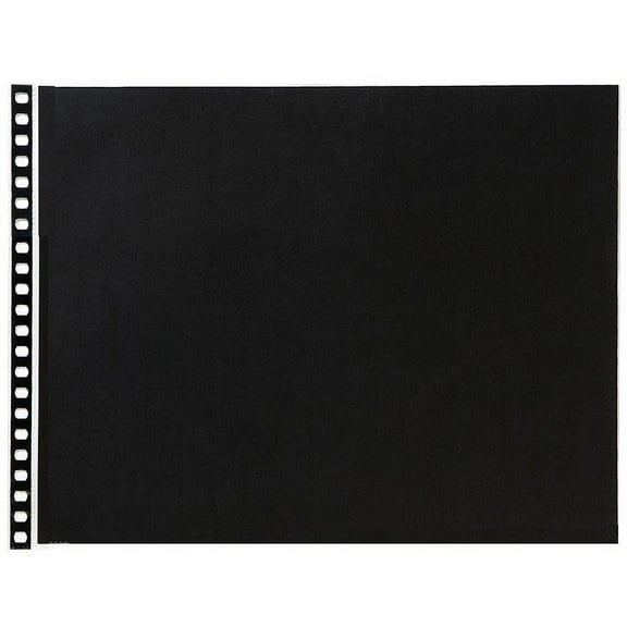 Genuine Prat Cristal START Spiral Sheet Protector Scrapbook style slip-in 11x8one-half inch landscape refills - 8.5x11