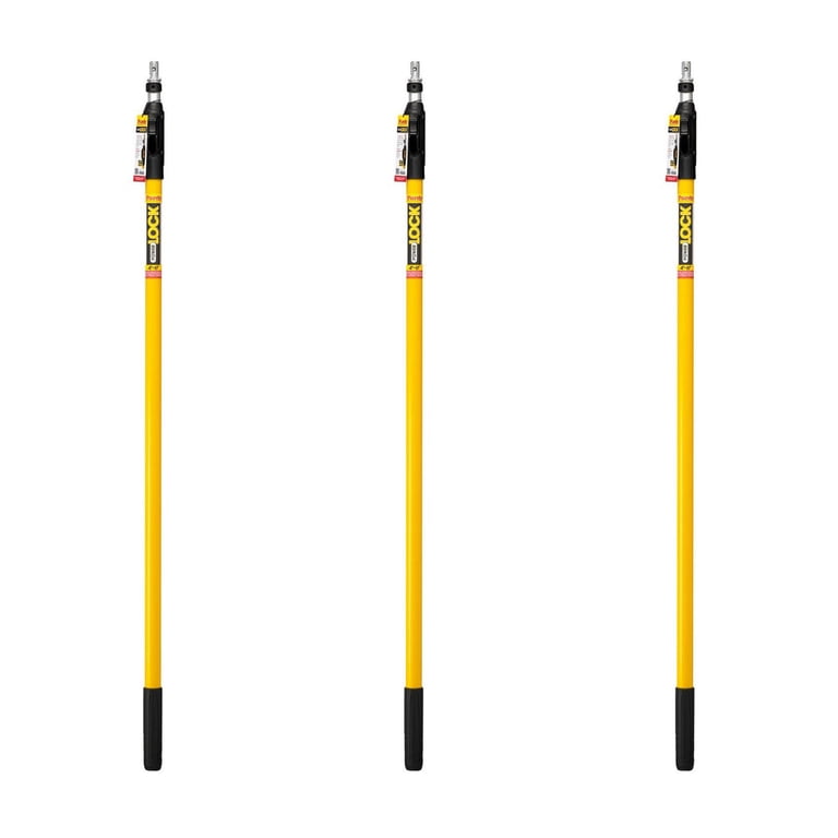 Genuine Purdy 3 Pack 4'-8' POWER LOCK Professional Grade Extension