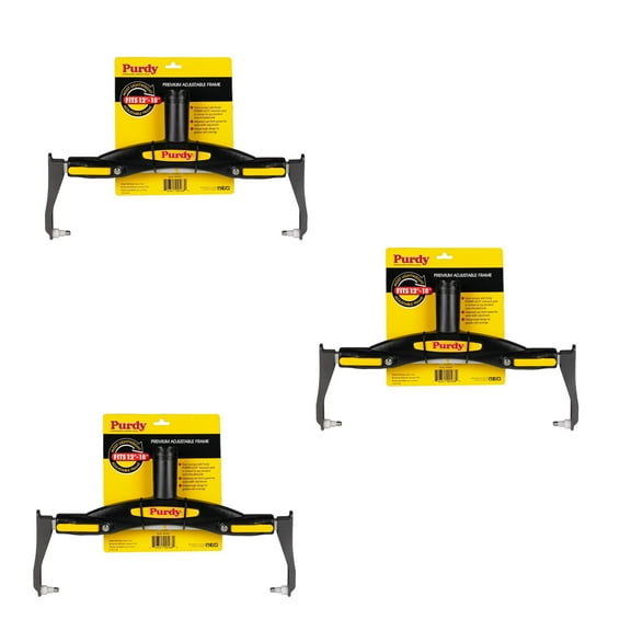 Genuine Purdy 3 Pack Revolution Premium Adjustable Roller Frames 14A753018-3PK