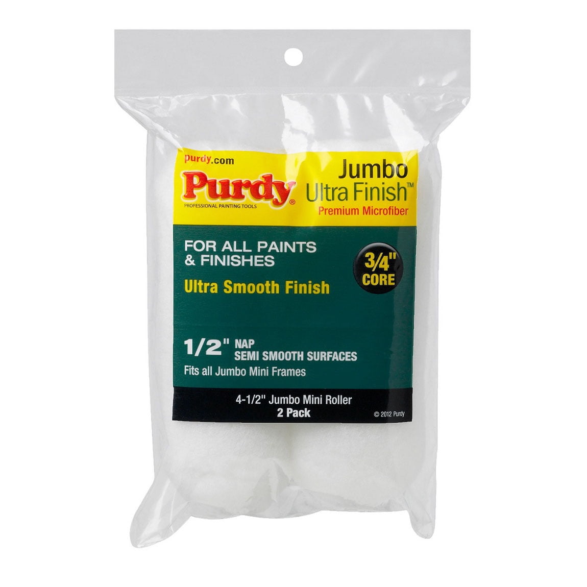 Genuine Purdy Ultra Finish Jumbo Mini 4-1/2