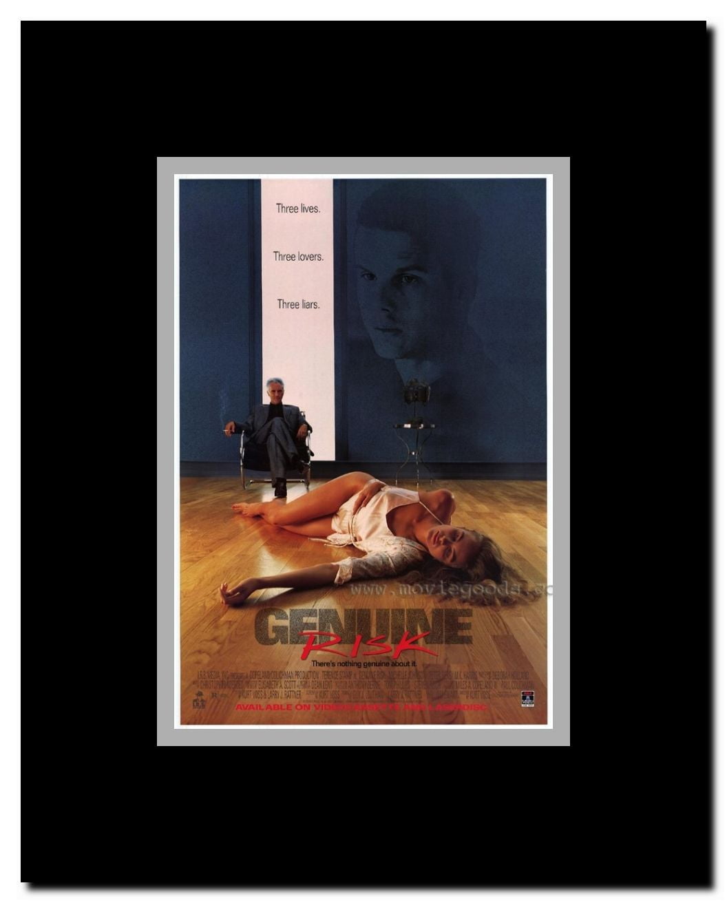 Genuine Risk Framed Movie Poster