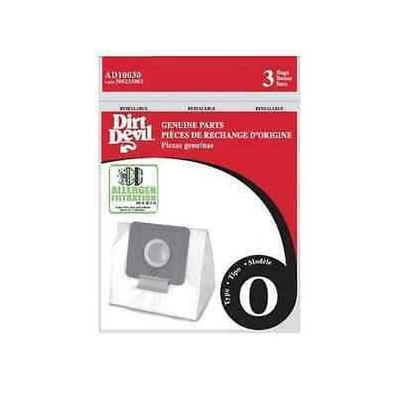 Genuine Royal Dirt Devil Style O Micro Allergen Vacuum Cleaner Bags AD10030 OEM [3 Bags]