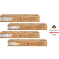 thumbnail image 1 of Genuine SHARP MX-6051 Toner Cartridges 4-Pack (Black, Cyan, Magenta, Yellow) For MX6051 Printers OEM Sharp, 1 of 4