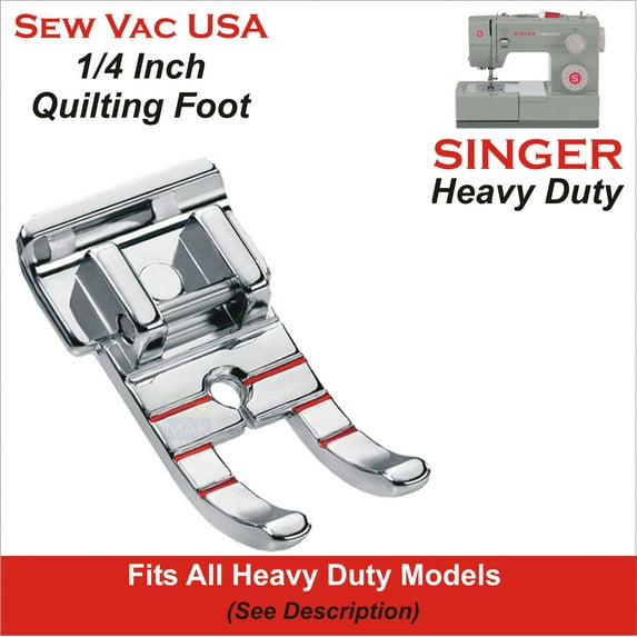Genuine SINGER 1/4 Inch Quilting Foot For Heavy Duty Model 4423