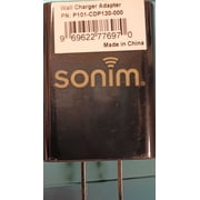 Genuine SONIM 1-CHUSQ302-097 Travel Adapter Single USB - Black