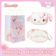 thumbnail image 1 of Genuine Sanrio Doll Small Pendant Kulomi Hello Kitty 50th Anniversary Plush Toy Grasp Keychain Gift HUIFEIFEI, 1 of 7