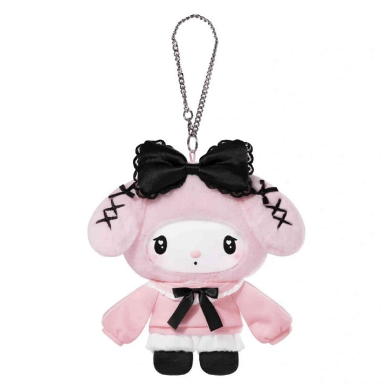 kuromi　ベル2枚 Sanrio Kuromi PC Cushion Plush Doll Premium Bandai 2 Way New