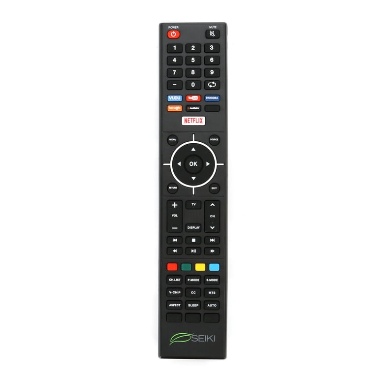 テレビリモコン Seiki Smart TV Remote Control, Model 845-058-00B04, Compatible
