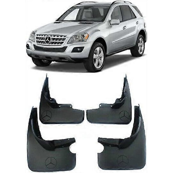 Genuine Set Splash Guards Mud Flaps FOR 2007-2011 ML W164 350 /500